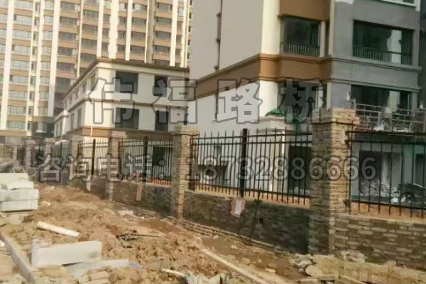 衡（héng）水棗（zǎo）強麗景藍灣小區圍牆護欄